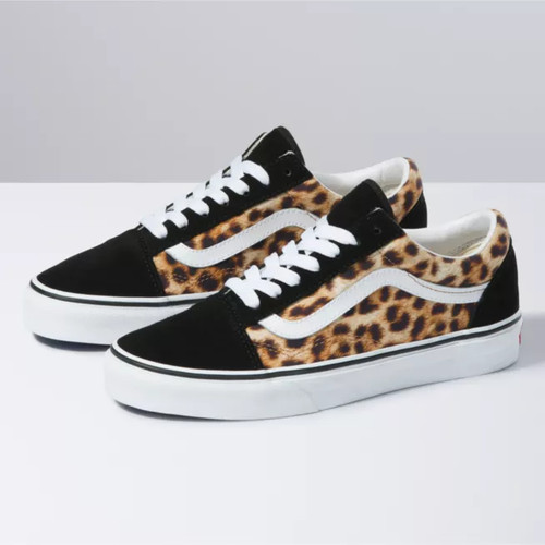 Vans leopard old skool shoes - old,