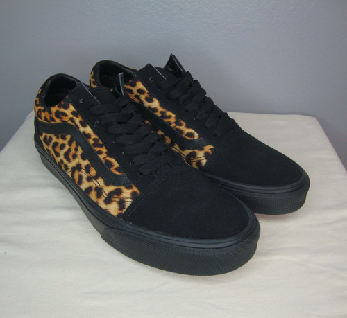 Vans leopard print old skool - leopard,