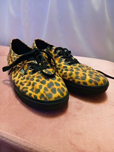 Vans authentic leopard - leopard, animal