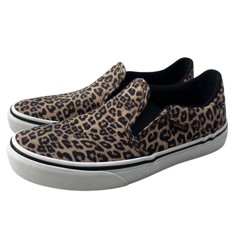 Vans slip leopard print - on,